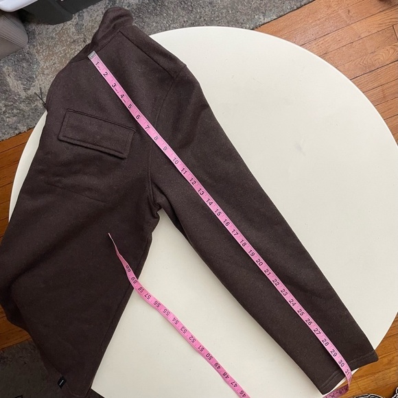 PrAna Men’s Brookland 1/4 Zip Sweater Pumpernickel Brown Size Large New - Picture 4 of 10